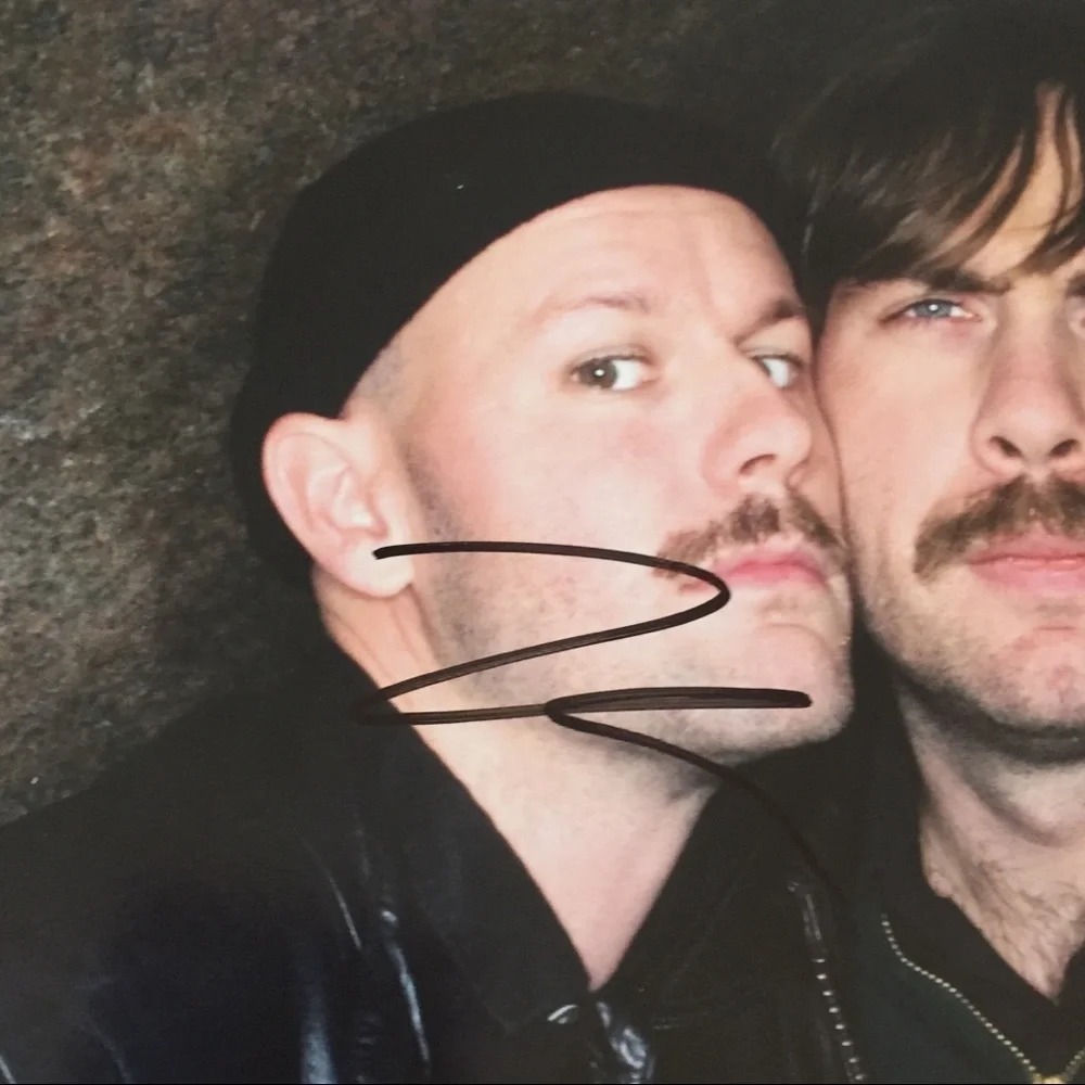 Peter Bjorn and John autographed poster